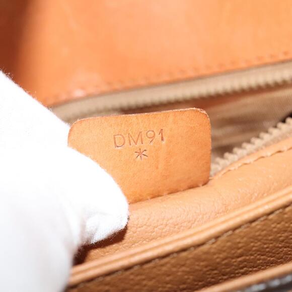 CELINE Macadam Canvas Shoulder Bag Pvc Leather Brown Gold - Picture 13 of 13